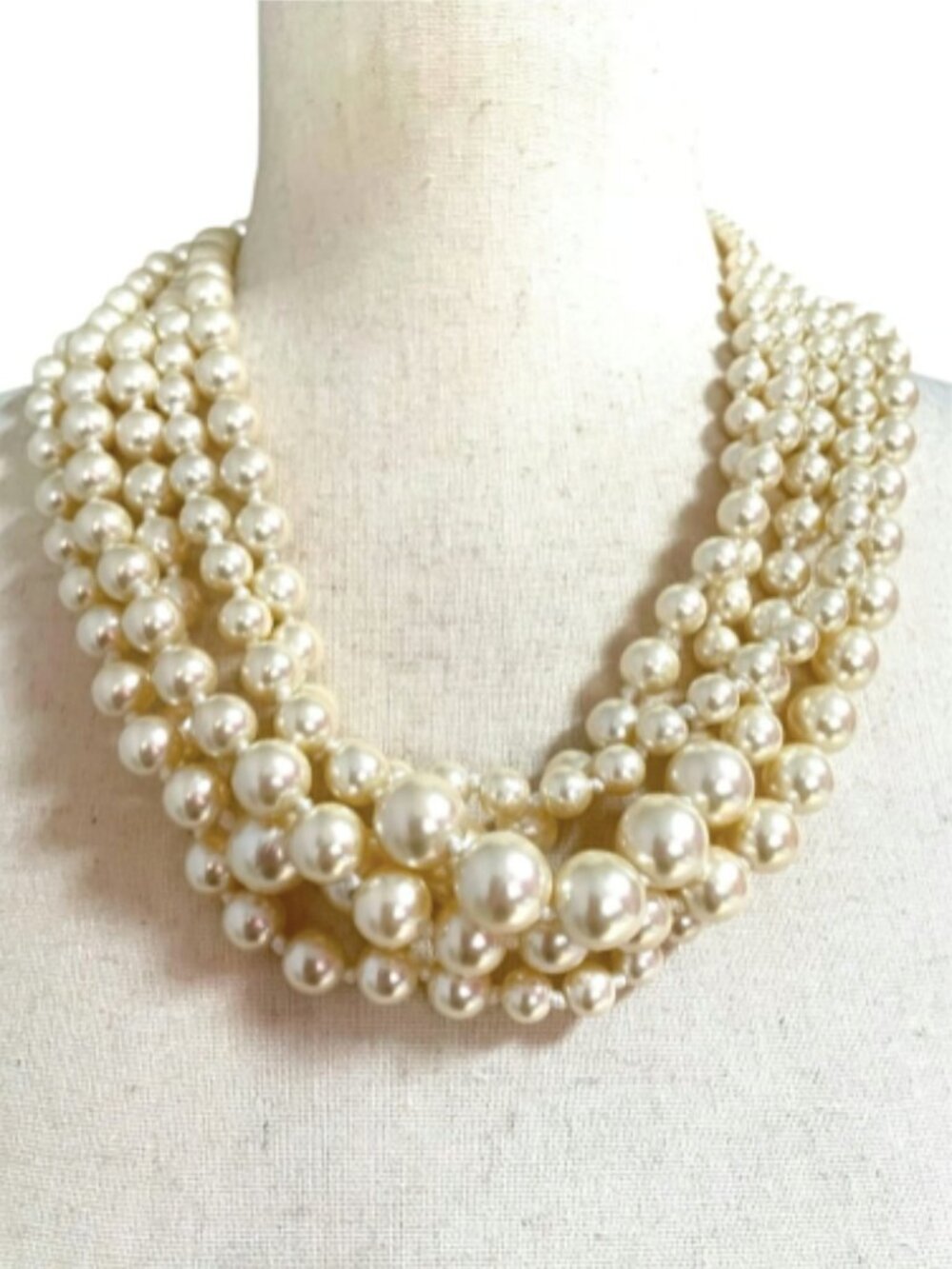 J.Crew Pearl Twisted Hammock Necklace
